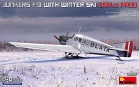Miniart 48020 Junkers F13 with Winter Ski Early Prod. 1/48
