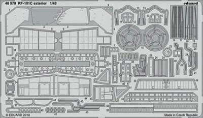 Eduard 48978 RF-101C exterior 1/48
