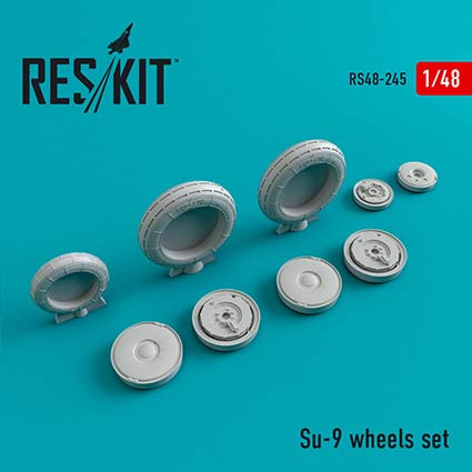 Reskit RS48-0245 Su-9 wheels (TRUMP) 1/48
