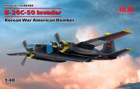 ICM 48284 B-26С-50 Invader, война в Корее 1/48