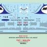 BOA 44142 Decals Brit.Aerospace 146-200 Mal?v TNT 1/144