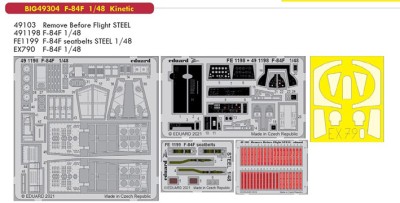 Eduard BIG49304 F-84F (KIN) 1/48
