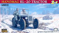 Sabre model 35A11 Hanomag RL-20 Tractor 1/35