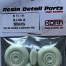 Kora Model AD72171 Wheels for Ju-90A (Air Model, Ludemann kits) 1/72