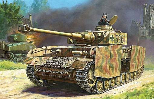 Звезда 6240 Немецкий средний танк Pz IV H 1/100