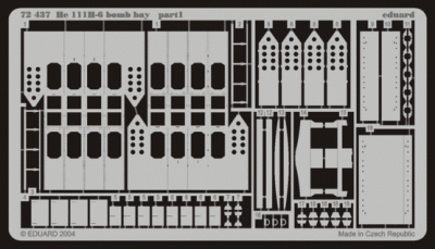 Eduard 72437 He 111H-6 bomb bay HAS