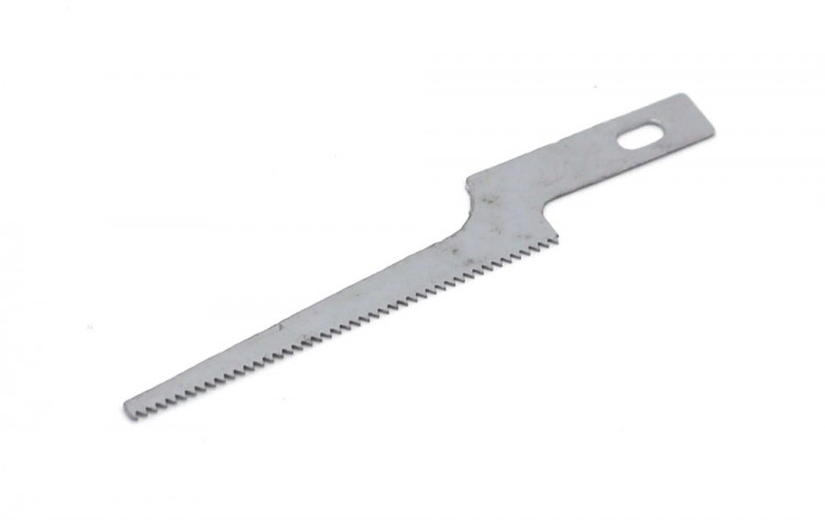 Jas 4821 Набор лезвий (пилка по пластику, длина 45 мм, ширина хвостовика 6 мм) к ножу с цанговым зажимом, 5 шт.