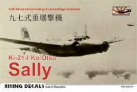 Rising Decals 48037 Decal Ki-21-Ia/b 'Sally' (5x camo) 1/48