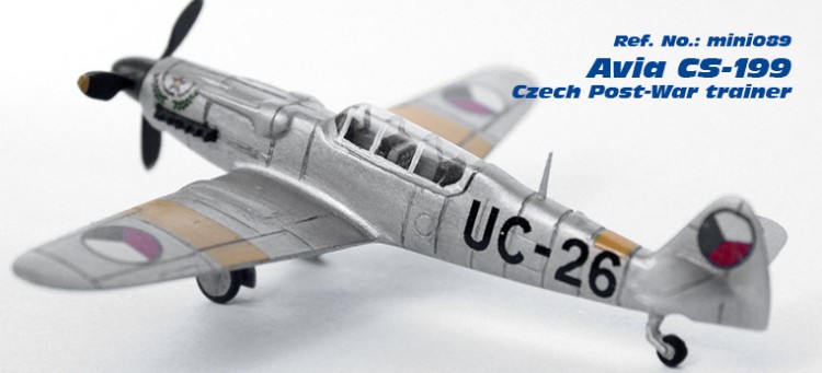 Miniwing MINI089 Avia CS-199 Ex-FEResin / New Screen printed decals 1/144