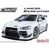 Aoshima 69295 C-WEST CZ4A LANCER EVOLUTION X '07 (MITSUBISHI) 1/24