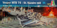 Italeri 5619 Vosper MTB 74 St. Nazaire Raid 1/35