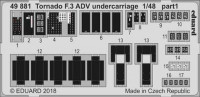 Eduard 49881 Tornado F.3 ADV undercarriage 1/48