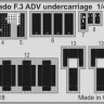 Eduard 49881 Tornado F.3 ADV undercarriage 1/48