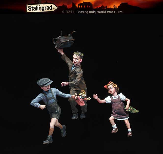 Stalingrad 3244 Chasing Kids 1/35