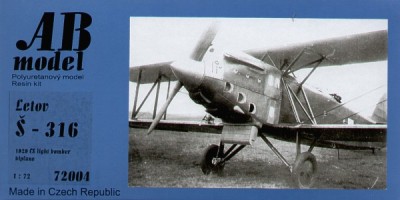 AB MODEL ABMOD72004 1/72 Letov S-316