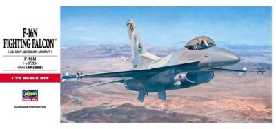 Hasegawa 00342 Самолет F-16N NOP GUN C12 1/72