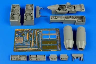 Aires 4635 F/A-18E Super Hornet detail set 1/48