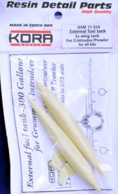 Kora Model DSM72029 Wing fuel tanks - G.Intruder/Prowler (2 pcs.) 1/72
