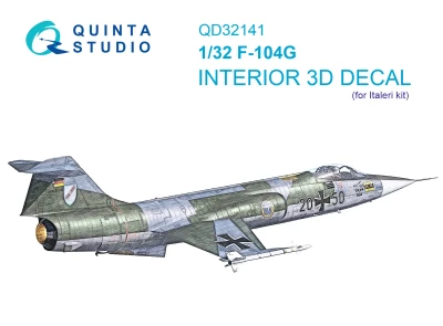 Quinta studio QD32141 F-104G (Italeri) 1/32