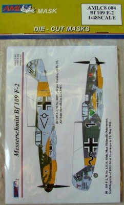 AML AMLC48004 Маски Bf 109 F-2 (incl. Декали) 1/48