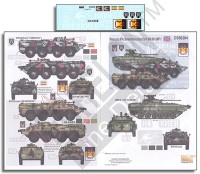 Echelon FD D356204 Novorossian AFVs (Ukraine - Russia Crisis) Pt 8: BTR-80 & BMP-2 [Soviet] 1/35