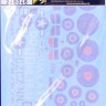 HGW 248046 Decals Spitfire HF Mk.VIII (EDU) 1/48