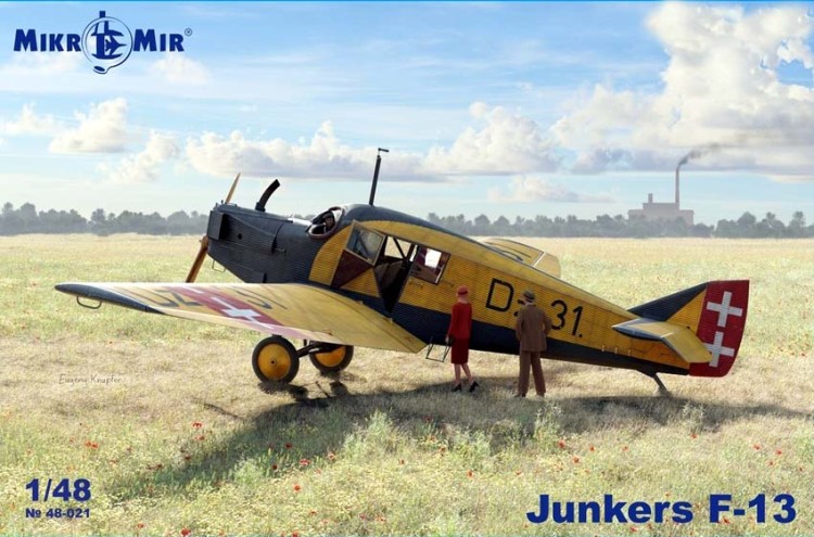 MikroMir 48-021 Junkers F-13 1/48