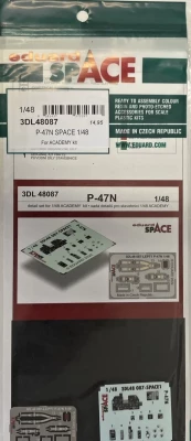 Eduard 3DL48087 P-47N SPACE (ACAD) 1/48