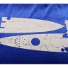 Mk1 Design MD-35019 PRINCE OF WALES Wooden Deck 1/350