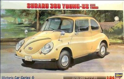 Hasegawa 21206 SUBARU 360 YOUNG-SS 1968 1/24