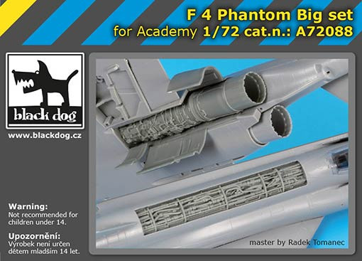 BlackDog A72088 F-4 Big set (ACAD) 1/72