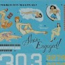 Foxbot Decals FBOT48044 North-American B-25G/H/J Mitchell (Late) "Pin-Up Nose Art and Stencils" Part # 4 1/48