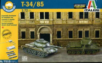 Italeri 07515 Танк T-34/85 2 быстросборные модели 1/72