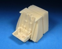 Barracuda Studios BCR48370 Messerschmitt Bf-109G-6 and Bf-109G-14 Seat with Molded In Belts (designed to be used with Tamiya kits) 1/48