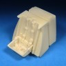 Barracuda Studios BCR48370 Messerschmitt Bf-109G-6 and Bf-109G-14 Seat with Molded In Belts (designed to be used with Tamiya kits) 1/48