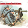 ICM 35697 Австро-венгерский пулеметный расчет І МВ 1/35