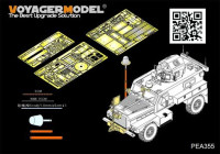 Voyager Model PEA355 Modern US COUGAR 4X4 MRAP additional parts(Panda Hobby PH35003) 1/35