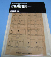 Condor А-008	Картонные коробки, Британия, WW II, 8 шт