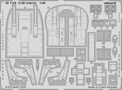 Eduard 491135 SET S-2E interior (KIN)