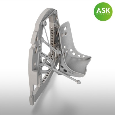 Art Scale 200-A32017 Mitsubishi A6M Zero detail set - Bulkhead with seat in BOTTOM position 1/32