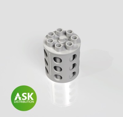 Art Scale 200-A48024 Fairchild A-10C Thunderbolt II rotary gun flash suppressor 3D print 1/48