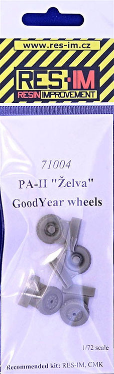 Res-Im RESIM71004 1/72 PA-II 'Zelva' - GoodYear wheels (RES-IM/CMK)