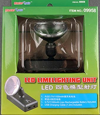Master Tools 09958 Светодиодный четырехцветный точечный светильник