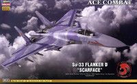 Hasegawa SP332 Su-33 Flanker-D "Ace Combat Scarface" 1/72