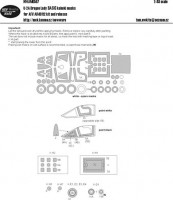 New Ware NWA-M0587 1/48 Mask U-2A Dragon Lady BASIC (AFV AR48112)