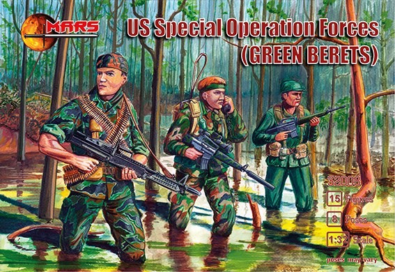 Mars MAR32008 U.S. Special Forces (Green Berets) 1/32