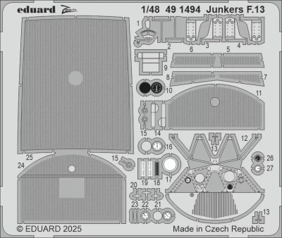 Eduard 491494 SET Junkers F.13 (MINA) 1/48