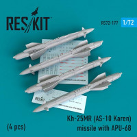 Reskit RS72-0177 Kh-25MR (AS-10 Karen) missile w/ APU-68 1/72