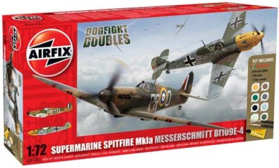 Airfix 50135 Самолеты Dogfight Spitfire Bf-109 1/72