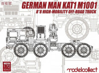 Modelcollect UA72119 German MAN KAT1M1001 8*8 HIGH-Mobility off-road truck 1/72
